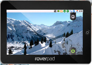 Планшетный компьютер RoverPad 3WZ10